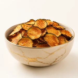 Maison Crisps is our collection of small-batch, whole-food plant-based crisps, thoughtfully crafted to celebrate the natural character of each ingredient through delicate texture and beautifully concentrated flavour.